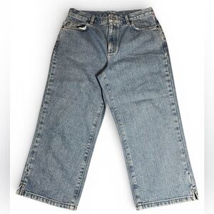 Classic Blue Wide Leg Jeans